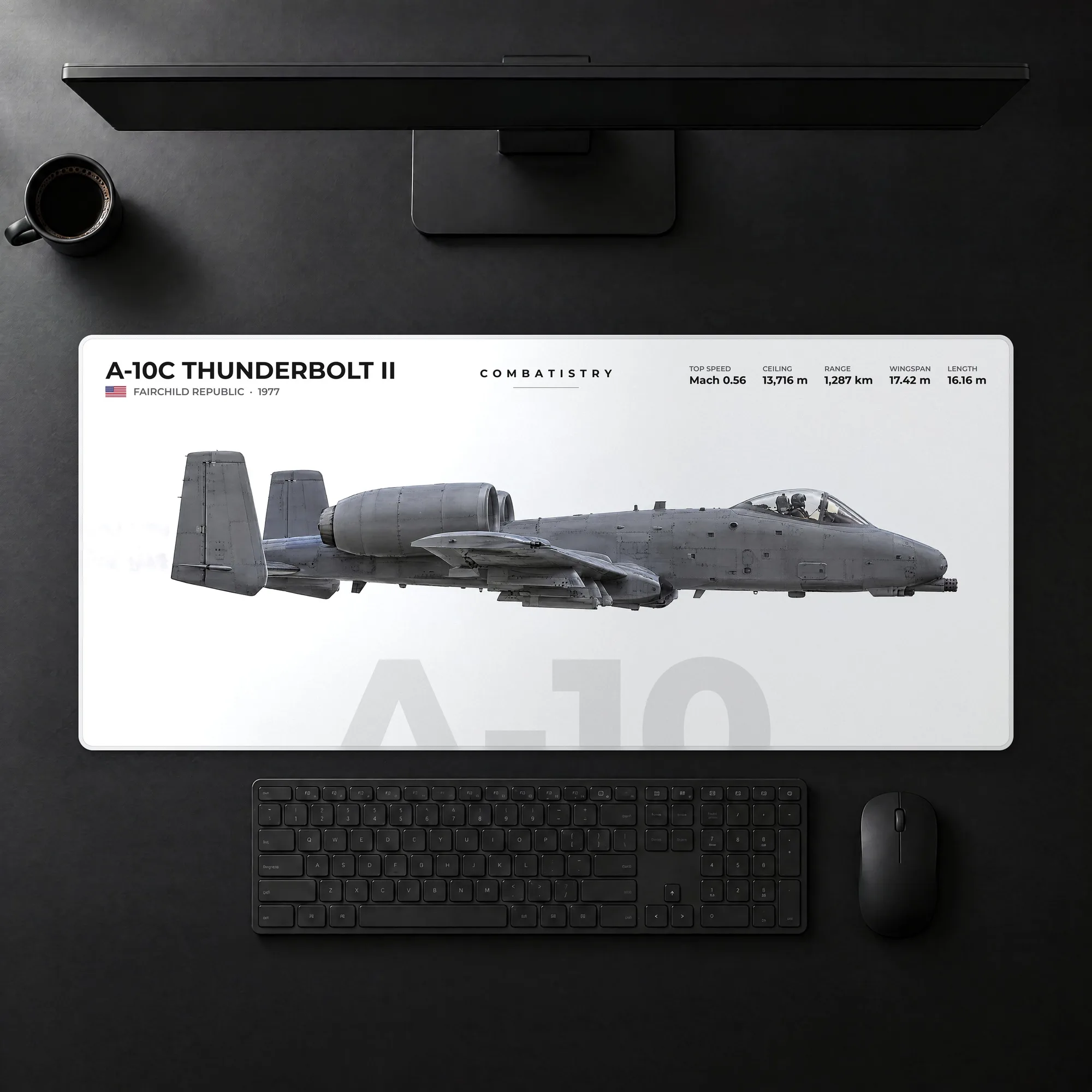 A-10C Thunderbolt II Mousepad
