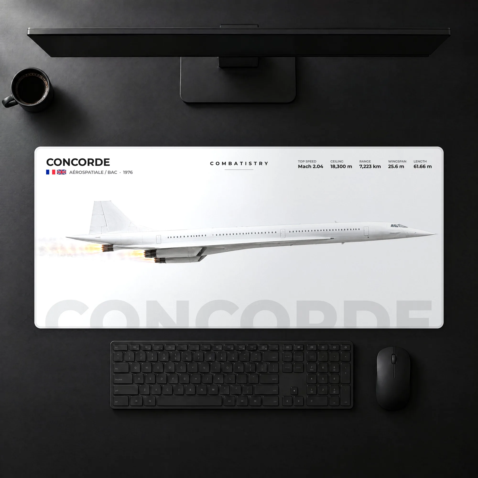 Concorde Mousepad