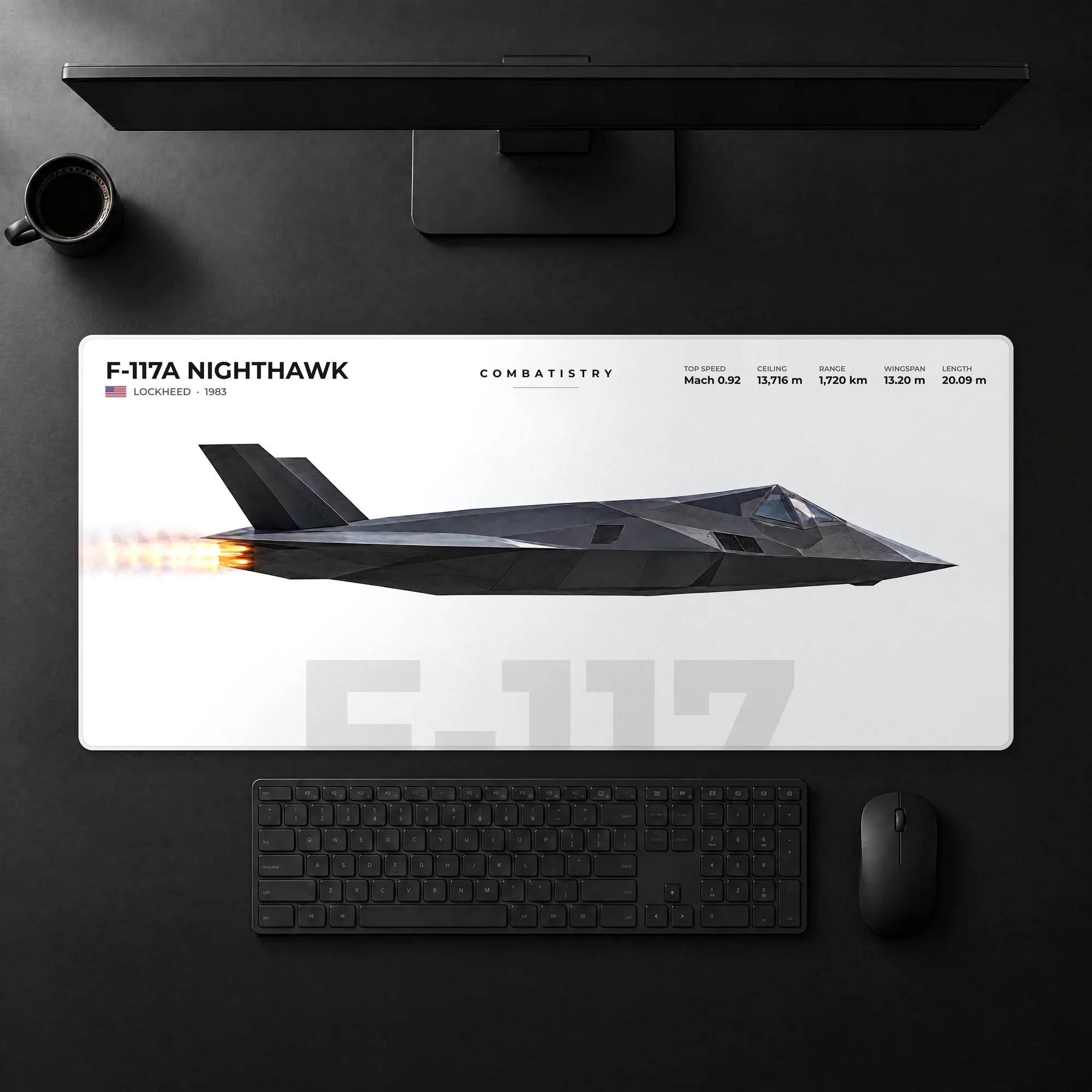 F-117A Nighthawk Mousepad