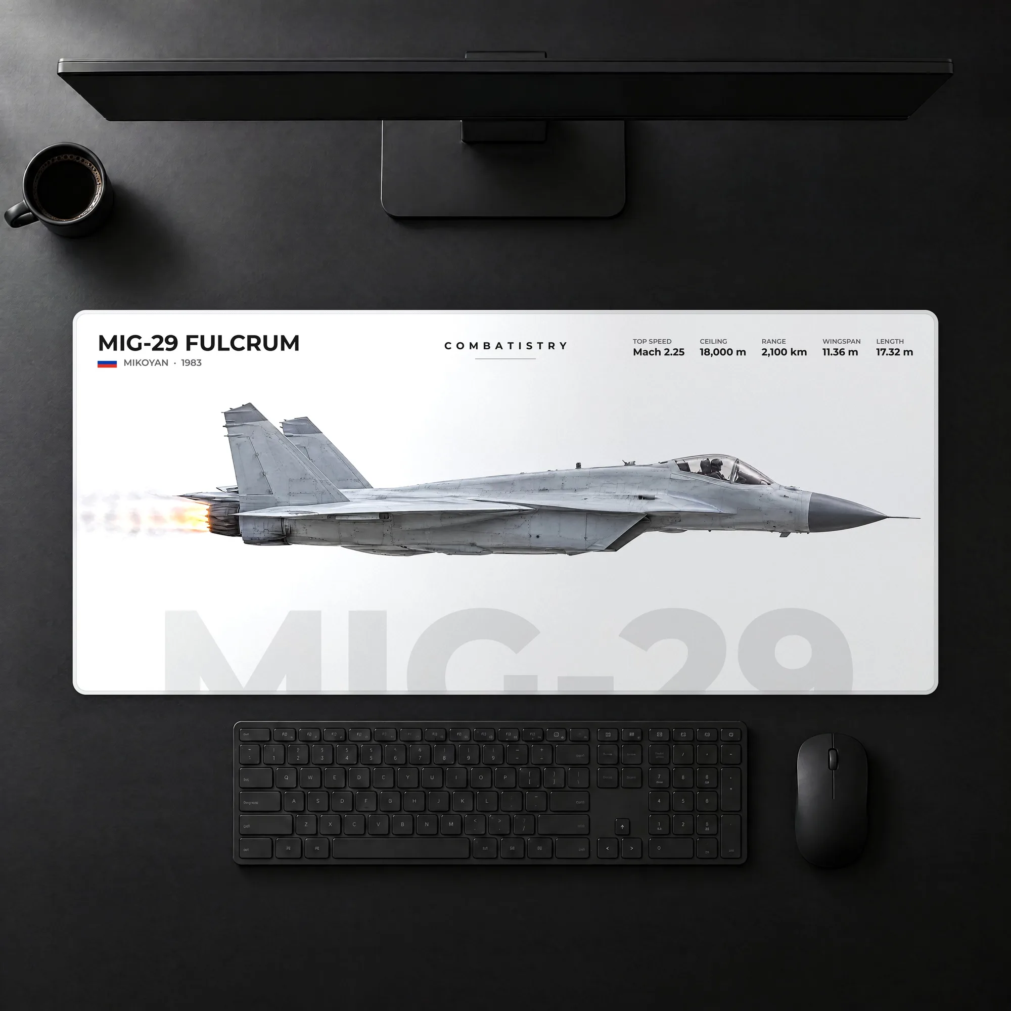 MiG-29 Fulcrum Mousepad