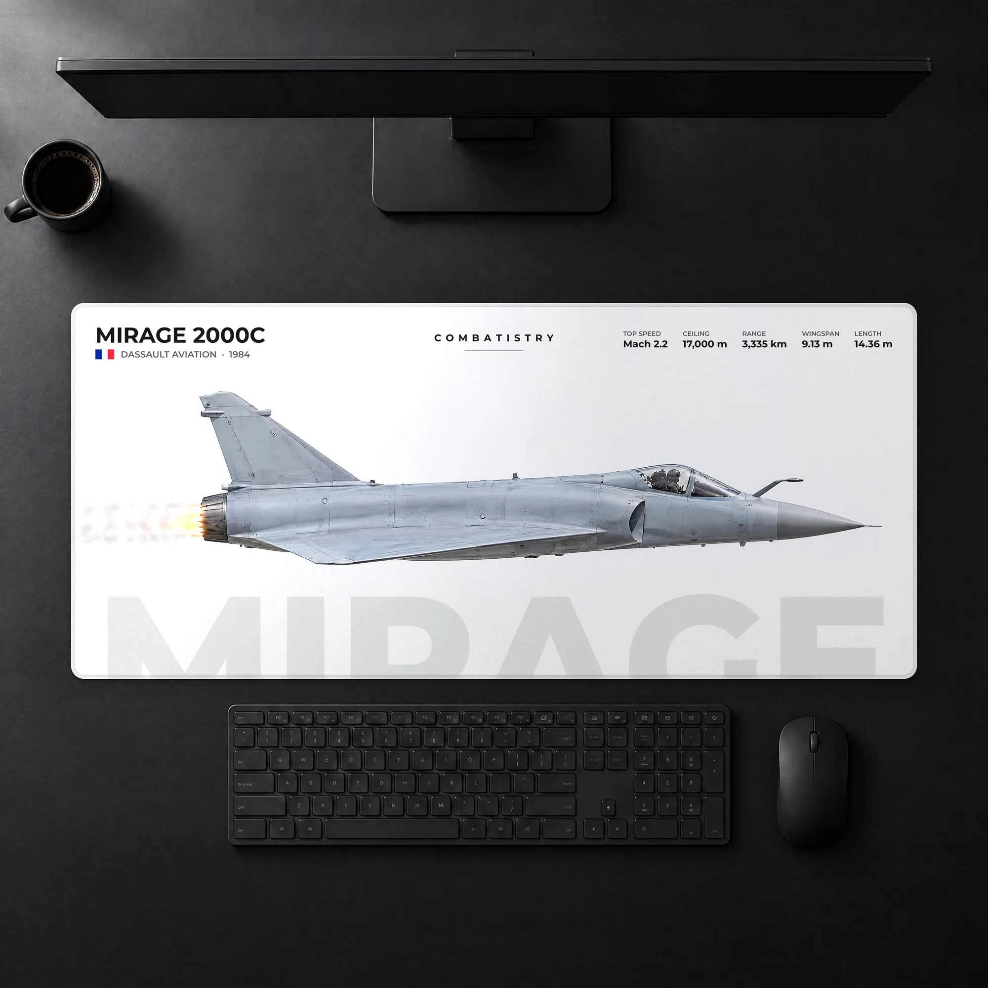 Mirage 2000C Mousepad