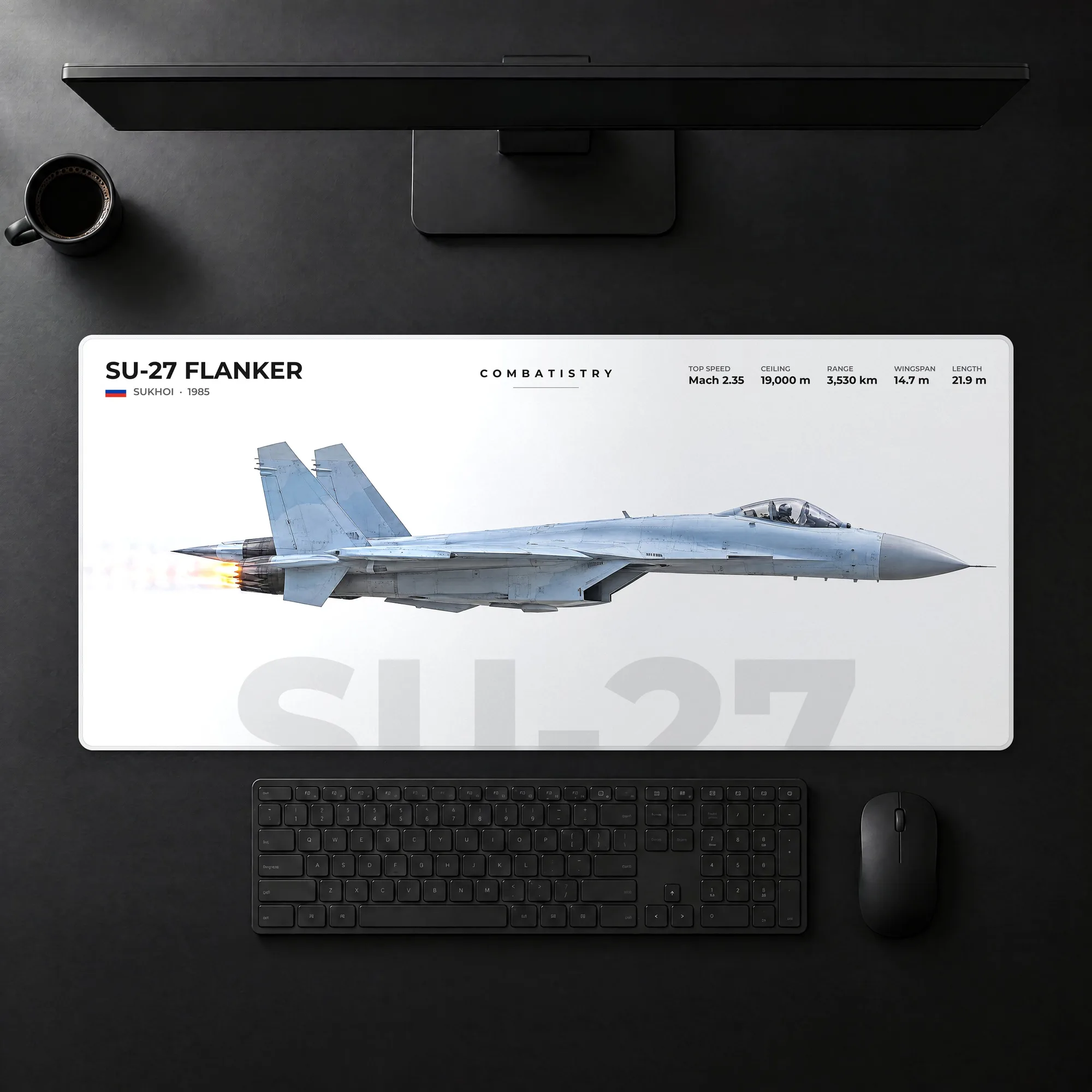 Su-27 Flanker Mousepad