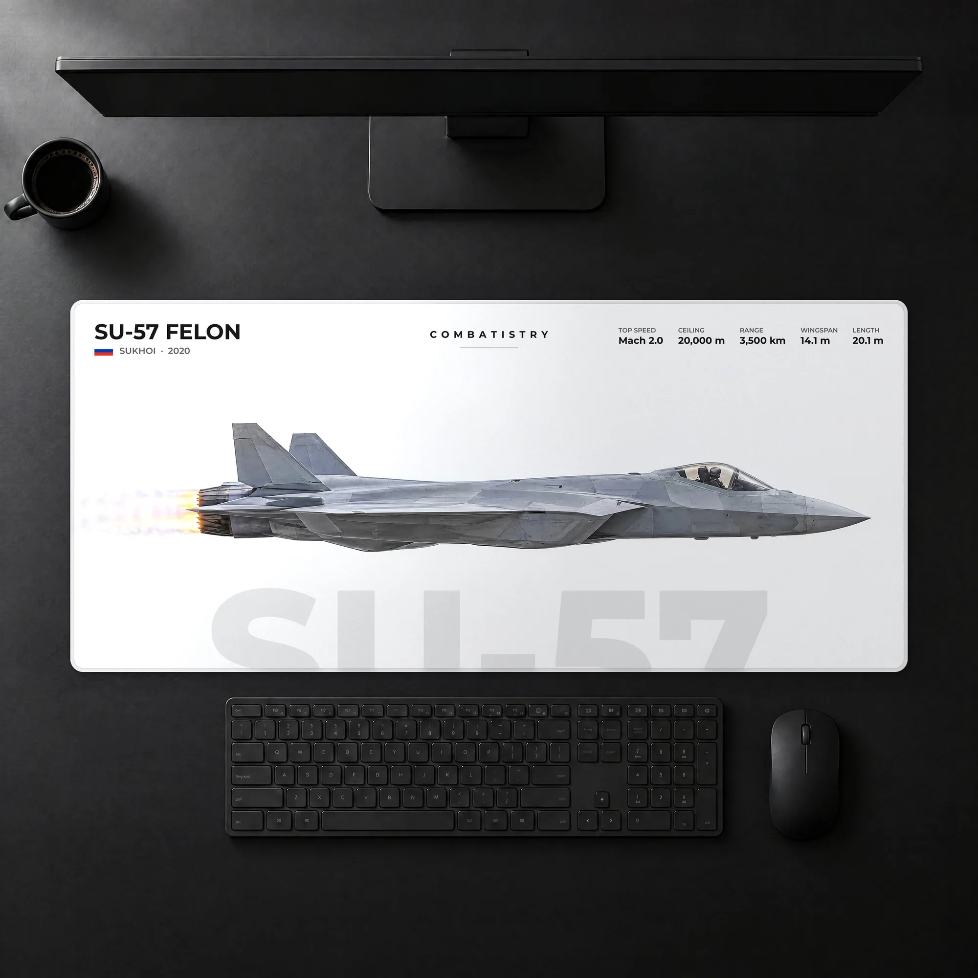 Su-57 Felon Mousepad